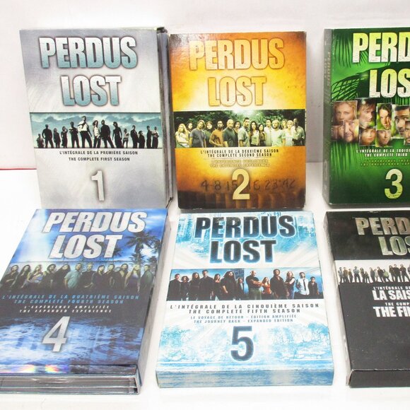 Lost Other - LOST Complete Series 1-6 DVD Set Lot Seasons 1 2 3 4 5 6 Perdus Bilingual Set